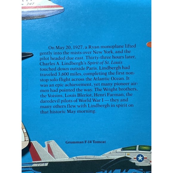 Those Fabulous Flying Machines 3D Pop Up Book Airplanes w/ Punch Out Plane Model - Picture 11 of 16